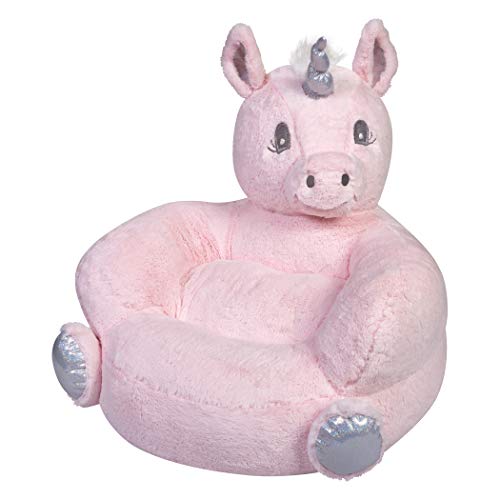 Trend Lab Children s Plush Pink Unicorn Character Chair